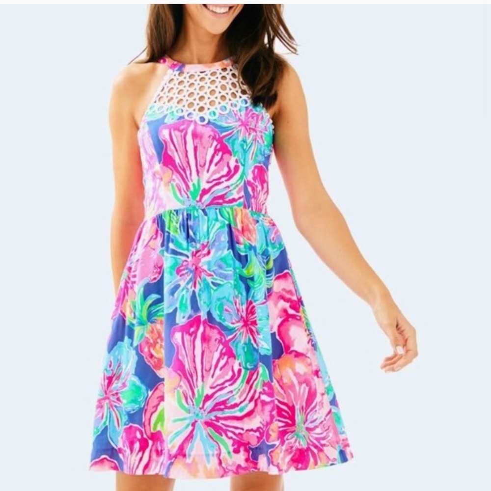 Lilly Pulitzer Kinley halter dress